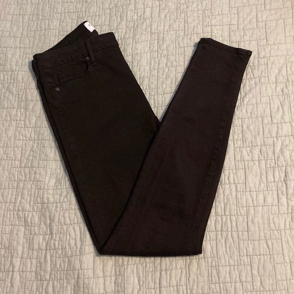 PARKER Smith Black Skinny Jeans High Waist Women’s Size 6/28 - Picture 2 of 11